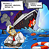 #titanic { position: absolute; bottom: 0; } .iceberg { display: block; }.